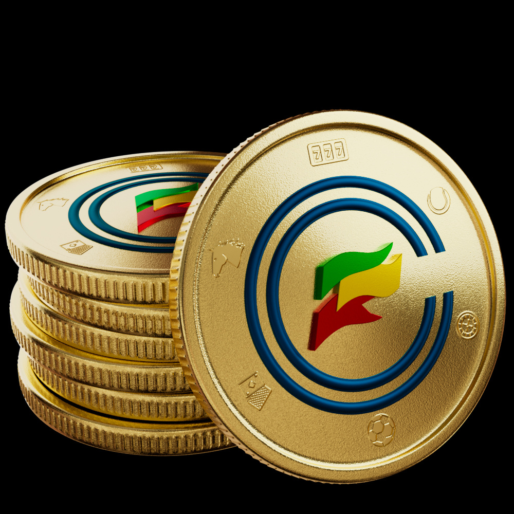 Coral Coins & Rewards Grabber 3D render 02 by David Zeitlin