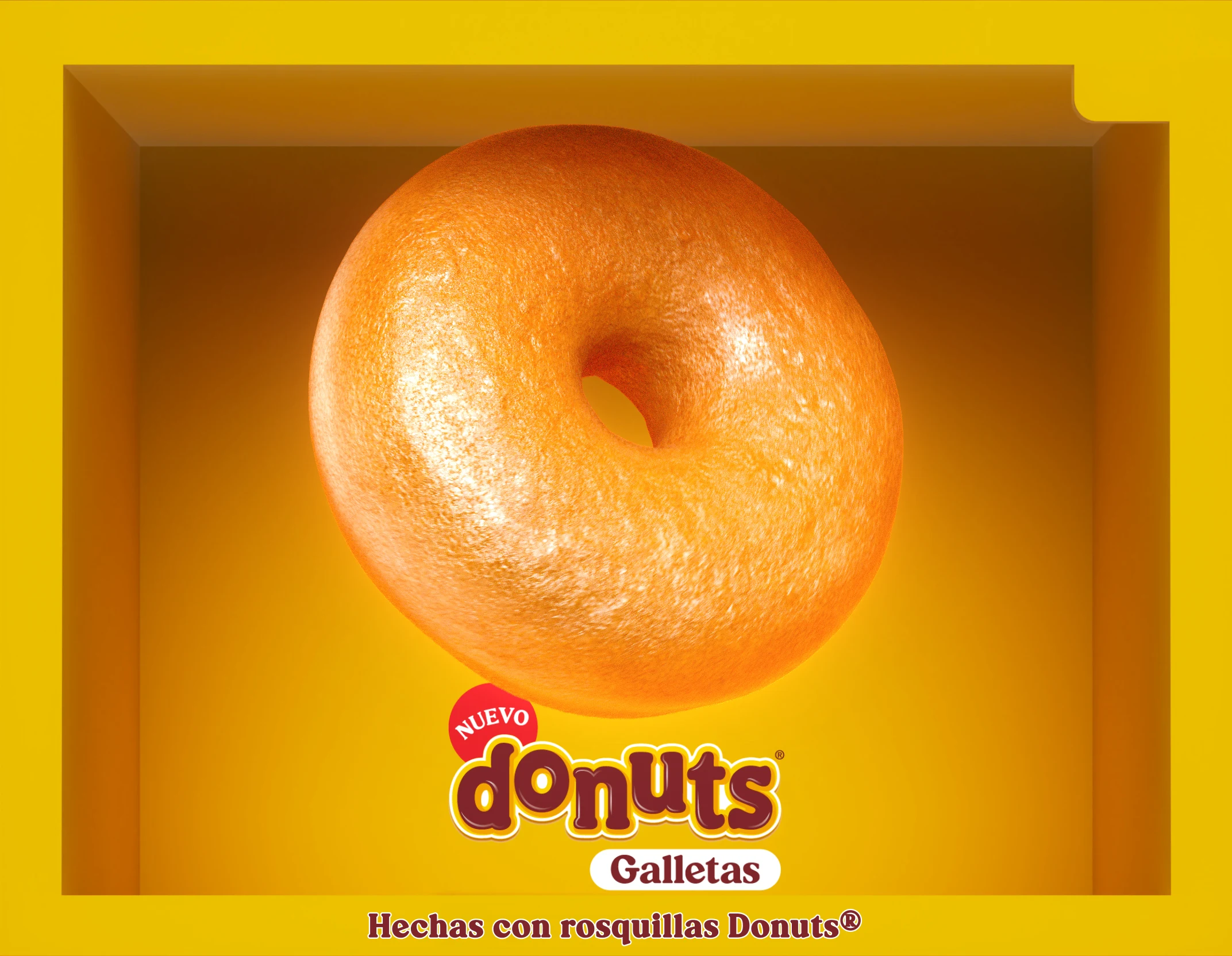 Donuts® Callao Gran Vía 3D render of the Donuts® ring by David Zeitlin