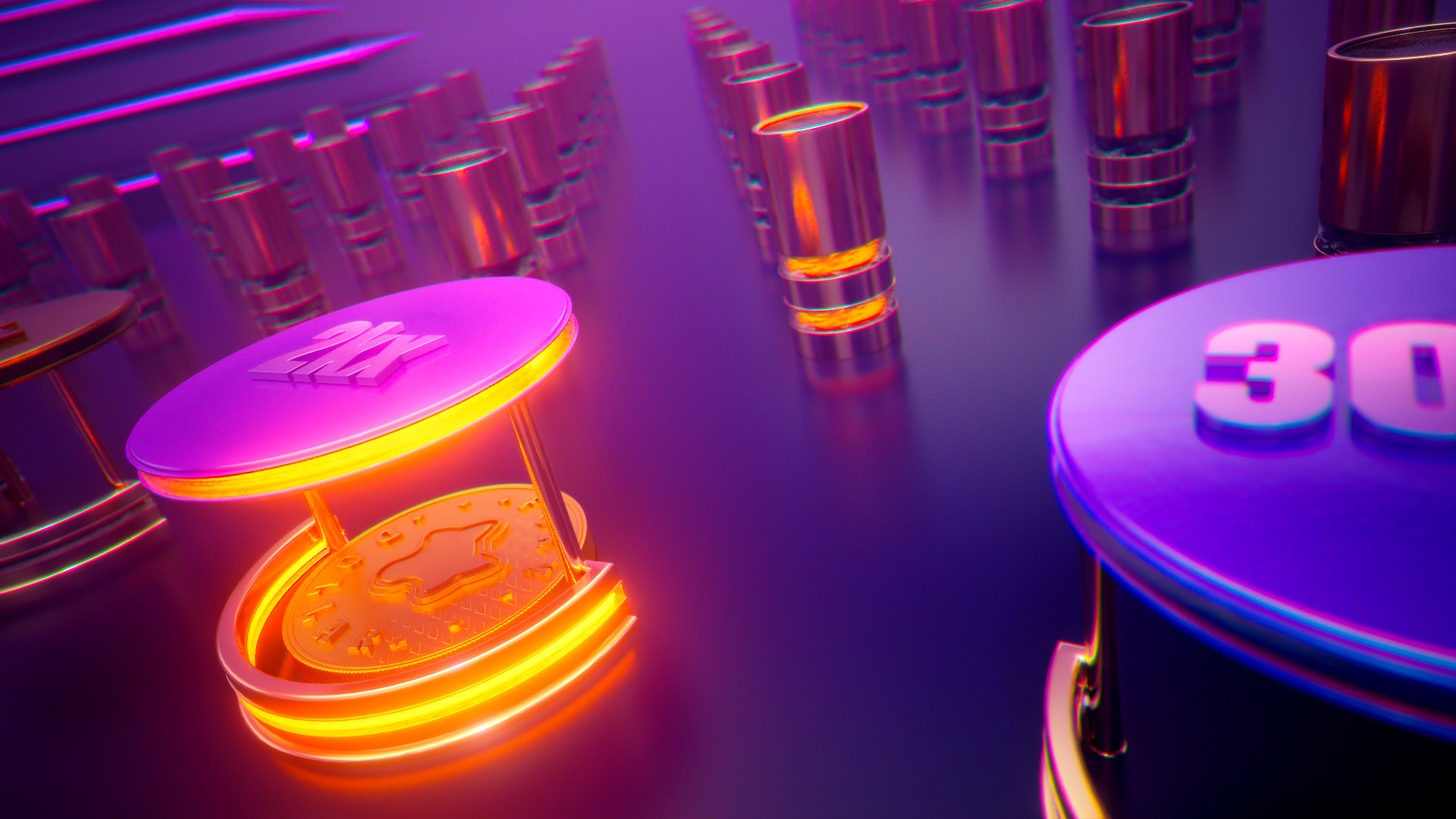 Foxy Games Plinko 3D render 03 by David Zeitlin
