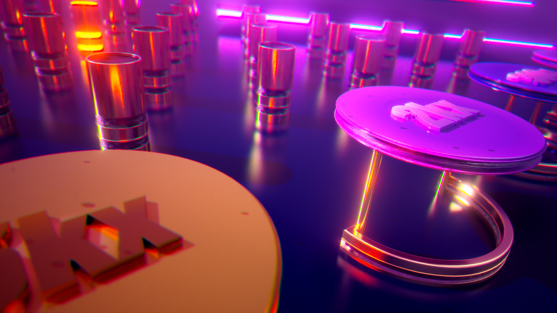 Foxy Games Plinko 3D render 05 by David Zeitlin