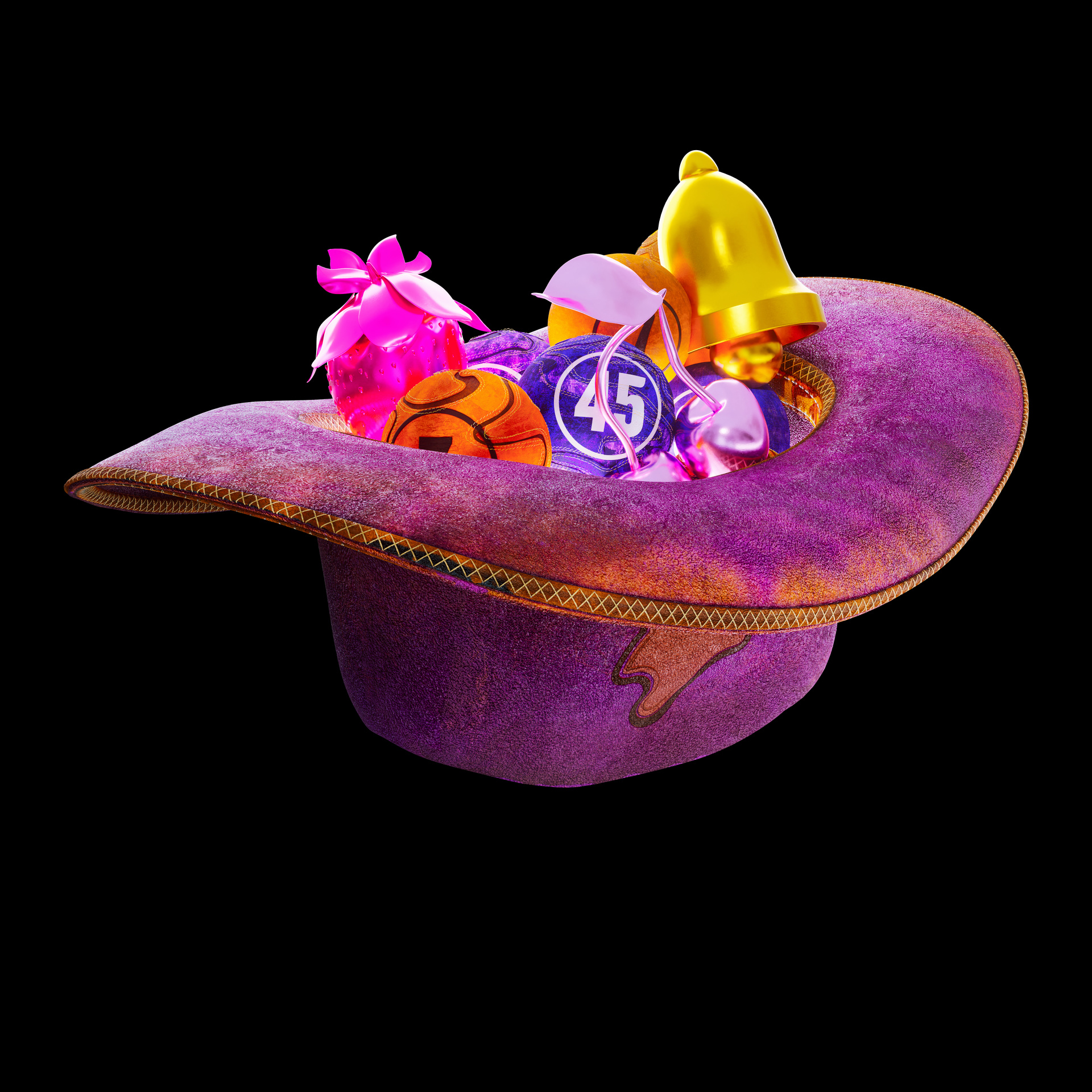 Foxy Hoedown 3D asset 01 by David Zeitlin