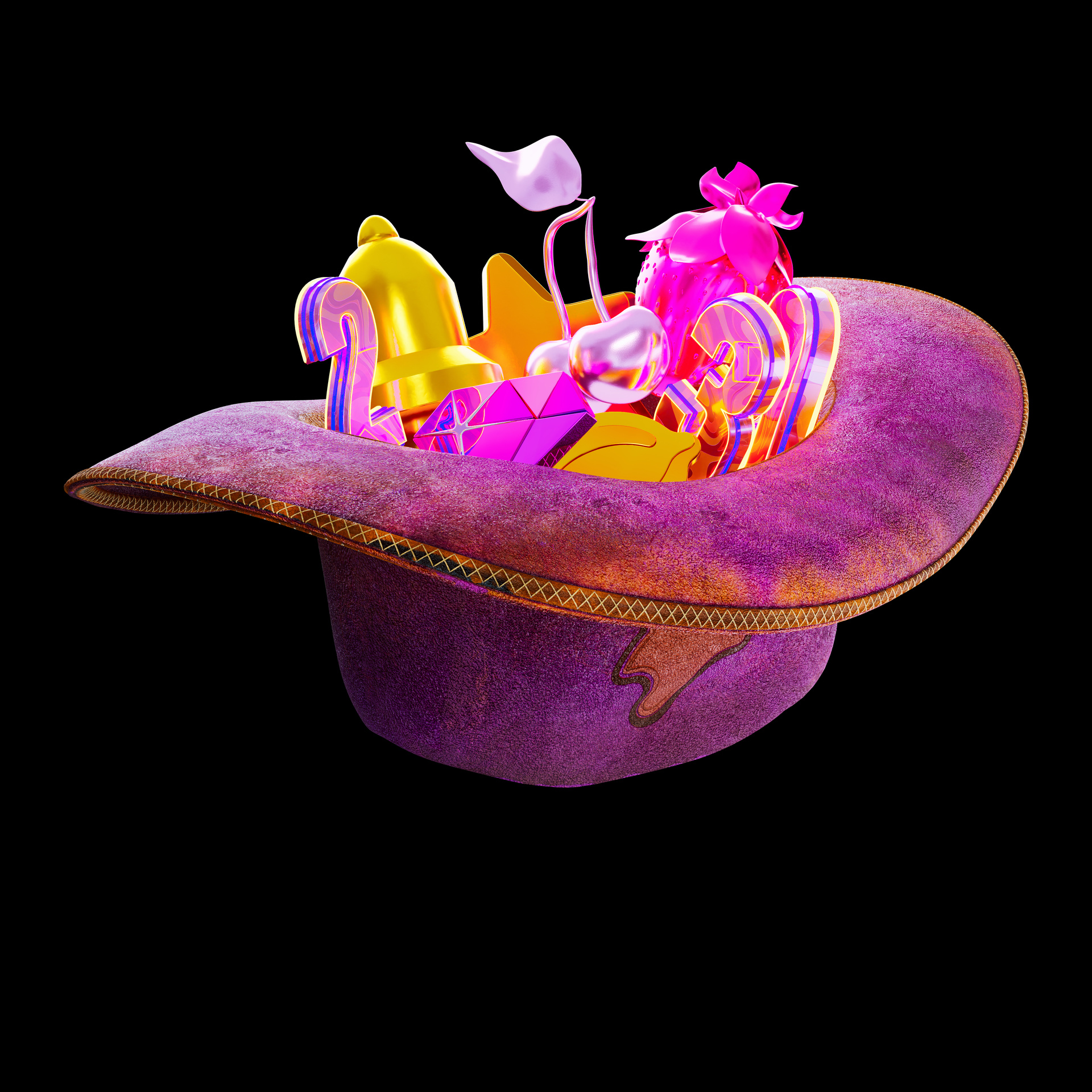Foxy Hoedown 3D asset 02 by David Zeitlin