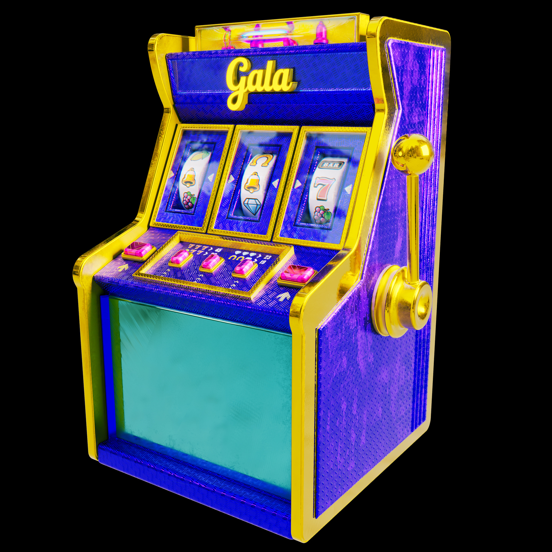 Retro Slot Gala - CGI by David Zeitlin