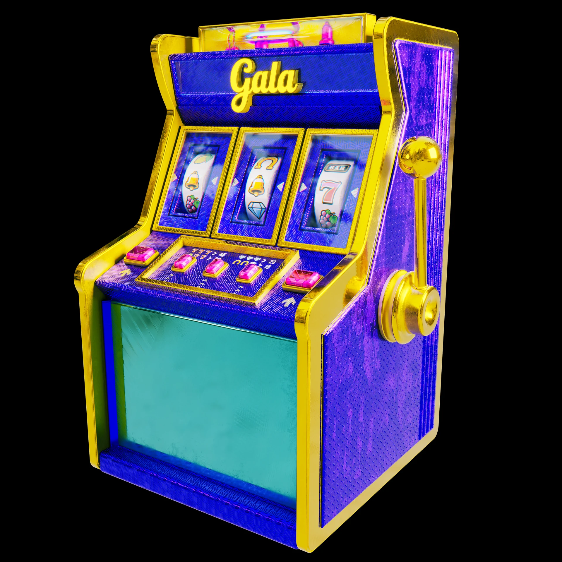 Retro Slot Gala - CGI by David Zeitlin