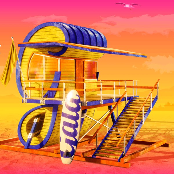 Gala 2024 Summer Beach Campaign Proyecto Renders 3D CGI David Zeitlin